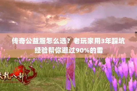 传奇公益服怎么选?老玩家用3年踩坑经验帮你避过90%的雷 传奇公益服怎么选?老玩家用3年踩坑经验帮你避过90%的雷