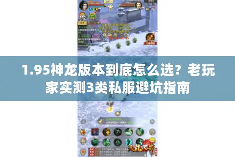 1.95神龙版本到底怎么选？老玩家实测3类私服避坑指南