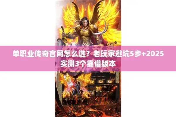 单职业传奇官网怎么选？老玩家避坑5步+2025实测3个靠谱版本