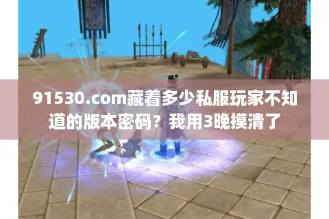 91530.com藏着多少私服玩家不知道的版本密码？我用3晚摸清了