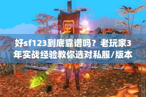 好sf123到底靠谱吗？老玩家3年实战经验教你选对私服/版本/攻略