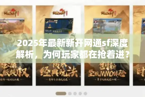2025年最新新开网通sf深度解析，为何玩家都在抢着进？