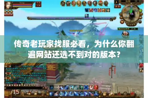 传奇老玩家找服必看,为什么你翻遍网站还选不到对的版本? 传奇老玩家找服必看,为什么你翻遍网站还选不到对的版本?