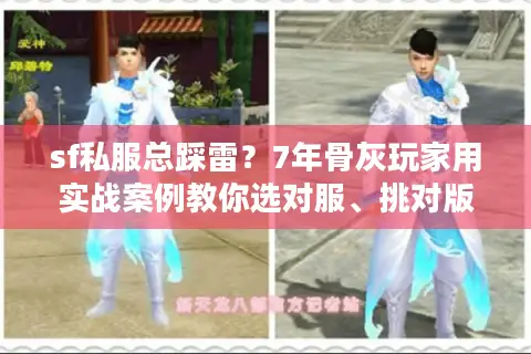 sf私服总踩雷？7年骨灰玩家用实战案例教你选对服、挑对版本、找对攻略