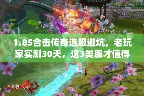 1.85合击传奇选服避坑，老玩家实测30天，这3类服才值得蹲守？