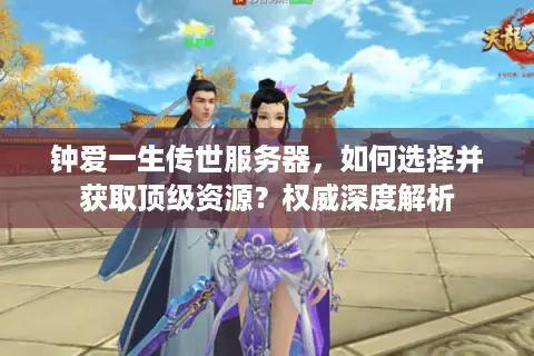 钟爱一生传世服务器，如何选择并获取顶级资源？权威深度解析