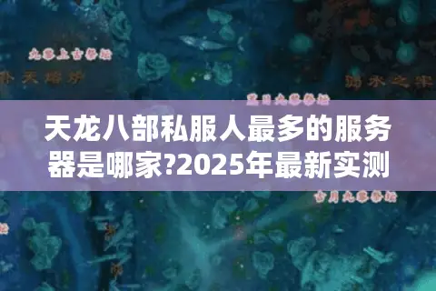 天龙八部私服人最多的服务器是哪家?2025年最新实测排行榜揭晓 天龙八部私服人最多的服务器是哪家?2025年最新实测排行榜揭晓