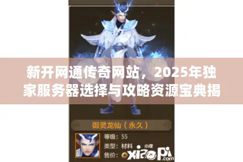 新开网通传奇网站，2025年独家服务器选择与攻略资源宝典揭秘！