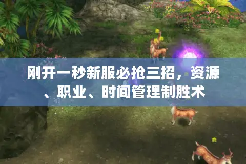 刚开一秒新服必抢三招,资源、职业、时间管理制胜术 刚开一秒新服必抢三招,资源、职业、时间管理制胜术