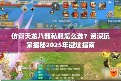 仿管天龙八部私服怎么选？资深玩家揭秘2025年避坑指南