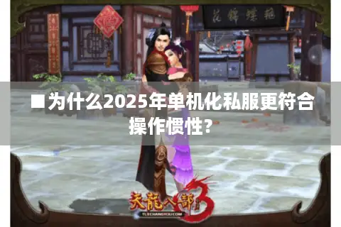 ■为什么2025年单机化私服更符合操作惯性? ■为什么2025年单机化私服更符合操作惯性?