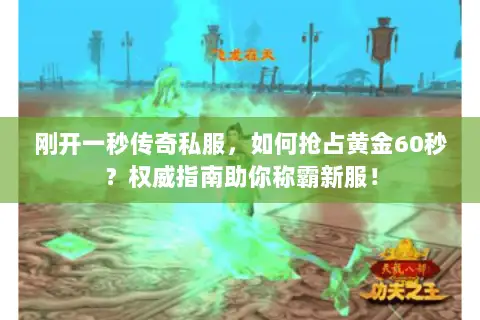 刚开一秒传奇私服，如何抢占黄金60秒？权威指南助你称霸新服！