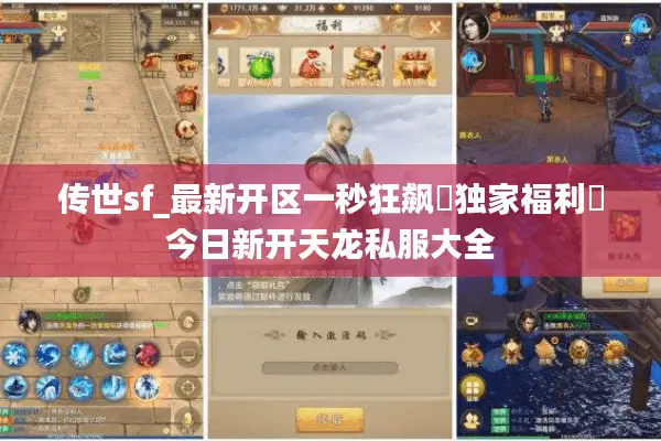 传世sf_最新开区一秒狂飙▷独家福利◁今日新开天龙私服大全