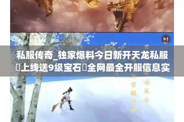 私服传奇_独家爆料今日新开天龙私服▷上线送9级宝石◁全网最全开服信息实时更新