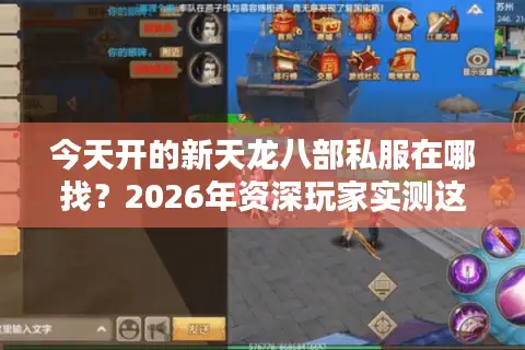 今天开的新天龙八部私服在哪找？2026年资深玩家实测这五类服务器最靠谱