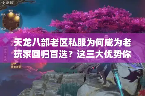 天龙八部老区私服为何成为老玩家回归首选?这三大优势你必须知道 天龙八部老区私服为何成为老玩家回归首选?这三大优势你必须知道