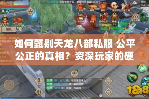 如何甄别天龙八部私服 公平公正的真相？资深玩家的硬核避坑指南