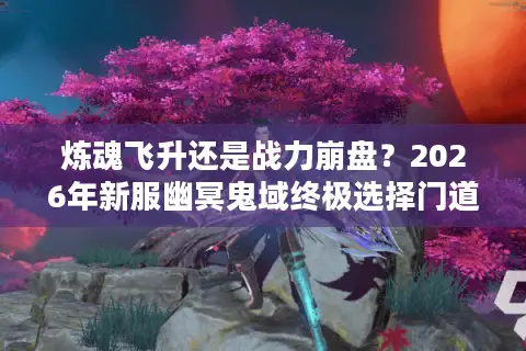 炼魂飞升还是战力崩盘？2026年新服幽冥鬼域终极选择门道