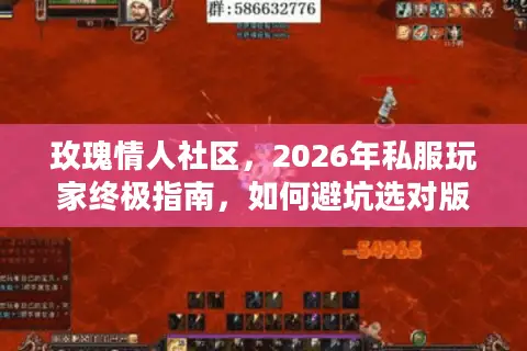 玫瑰情人社区，2026年私服玩家终极指南，如何避坑选对版本与服务器？