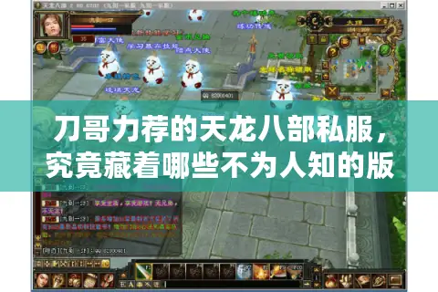 刀哥力荐的天龙八部私服，究竟藏着哪些不为人知的版本红利与避坑指南？