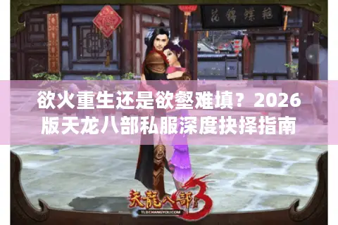 欲火重生还是欲壑难填？2026版天龙八部私服深度抉择指南