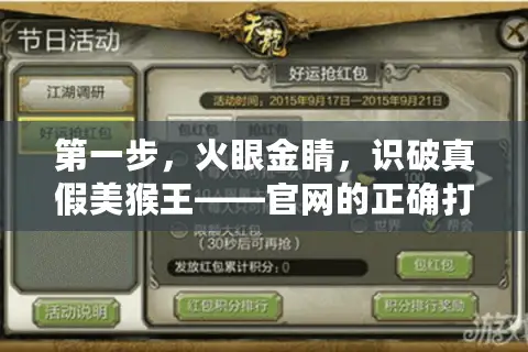 第一步，火眼金睛，识破真假美猴王——官网的正确打开方式