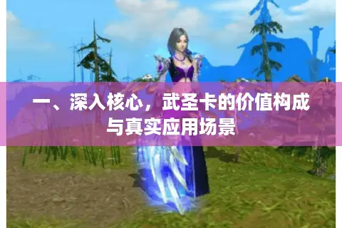 一、深入核心，武圣卡的价值构成与真实应用场景
