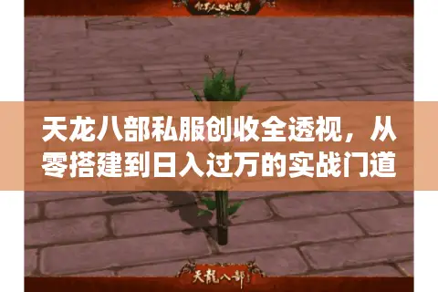 天龙八部私服创收全透视，从零搭建到日入过万的实战门道与风险规避