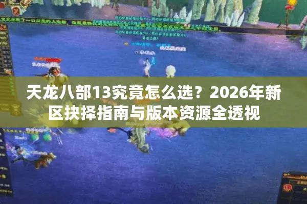 天龙八部13究竟怎么选？2026年新区抉择指南与版本资源全透视