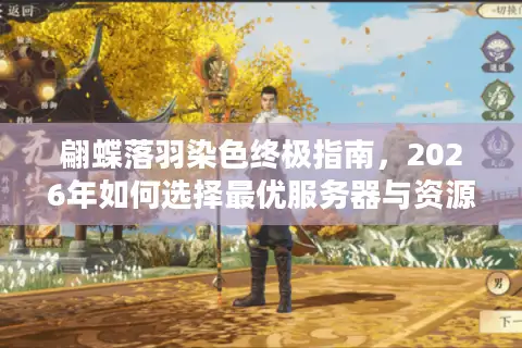 翩蝶落羽染色终极指南，2026年如何选择最优服务器与资源获取方案？