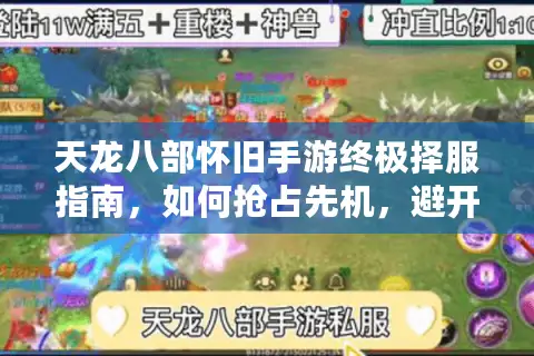 天龙八部怀旧手游终极择服指南，如何抢占先机，避开鬼服陷阱？