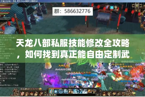 天龙八部私服技能修改全攻略，如何找到真正能自由定制武学的版本？