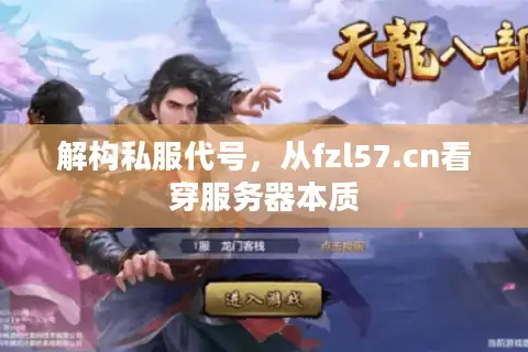 解构私服代号，从fzl57.cn看穿服务器本质