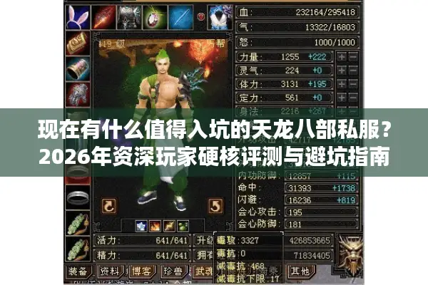 现在有什么值得入坑的天龙八部私服？2026年资深玩家硬核评测与避坑指南
