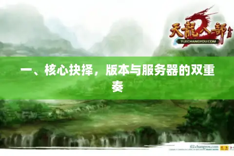 一、核心抉择，版本与服务器的双重奏