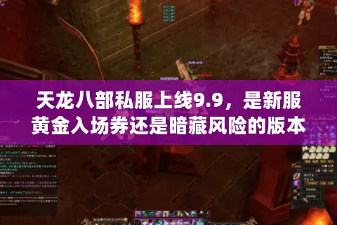 天龙八部私服上线9.9，是新服黄金入场券还是暗藏风险的版本陷阱？