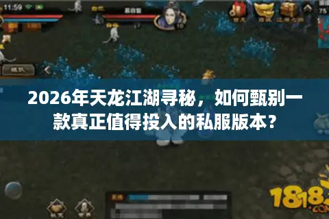 2026年天龙江湖寻秘，如何甄别一款真正值得投入的私服版本？