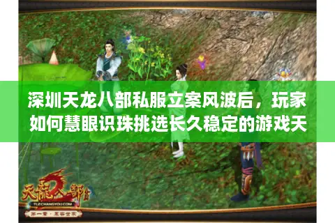 深圳天龙八部私服立案风波后，玩家如何慧眼识珠挑选长久稳定的游戏天堂？