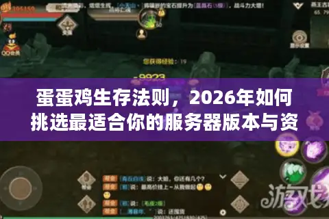 蛋蛋鸡生存法则，2026年如何挑选最适合你的服务器版本与资源整合包？