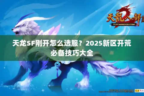 天龙SF刚开怎么选服？2025新区开荒必备技巧大全