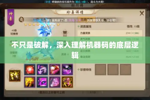 不只是破解，深入理解机器码的底层逻辑