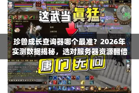 珍兽成长查询器哪个最准？2026年实测数据揭秘，选对服务器资源翻倍！