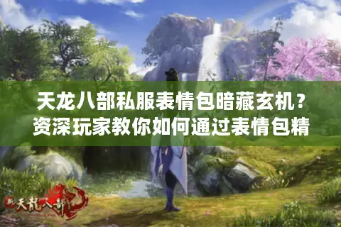 天龙八部私服表情包暗藏玄机？资深玩家教你如何通过表情包精准筛选优质私服