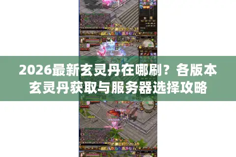 2026最新玄灵丹在哪刷？各版本玄灵丹获取与服务器选择攻略