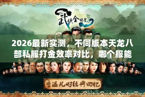 2026最新实测，不同版本天龙八部私服打金效率对比，哪个服能稳定出菜？