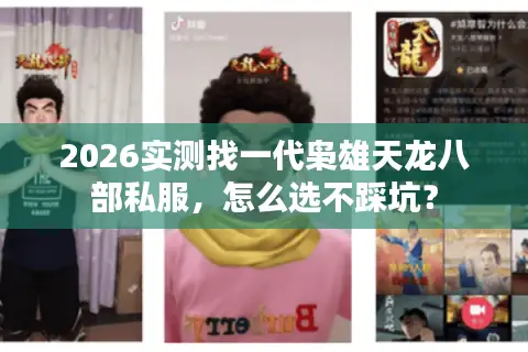 2026实测找一代枭雄天龙八部私服，怎么选不踩坑？