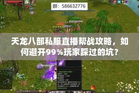 天龙八部私服直播帮战攻略，如何避开99%玩家踩过的坑？