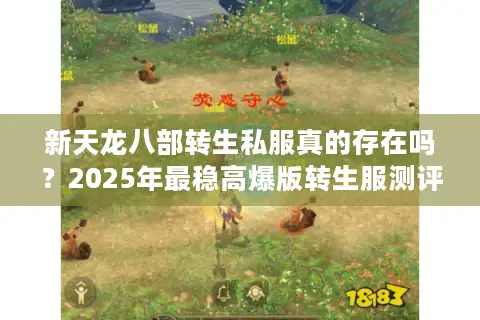 新天龙八部转生私服真的存在吗？2025年最稳高爆版转生服测评