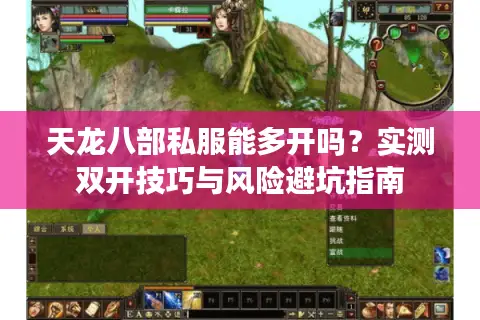 天龙八部私服能多开吗?实测双开技巧与风险避坑指南 天龙八部私服能多开吗?实测双开技巧与风险避坑指南