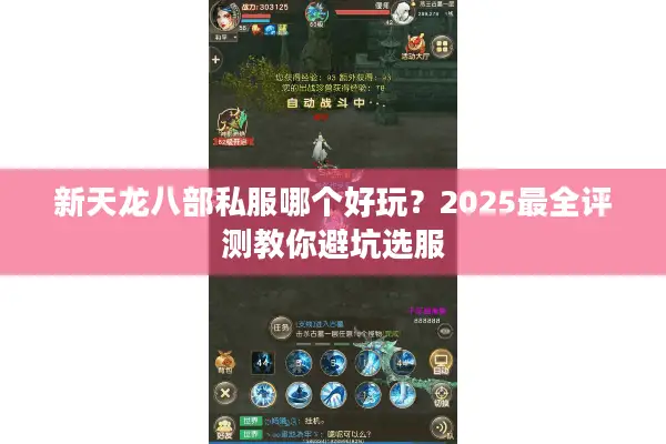 新天龙八部私服哪个好玩？2025最全评测教你避坑选服